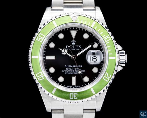 rolex submariner 50th anniversary kermit 16610lv|rolex kermit serial number.